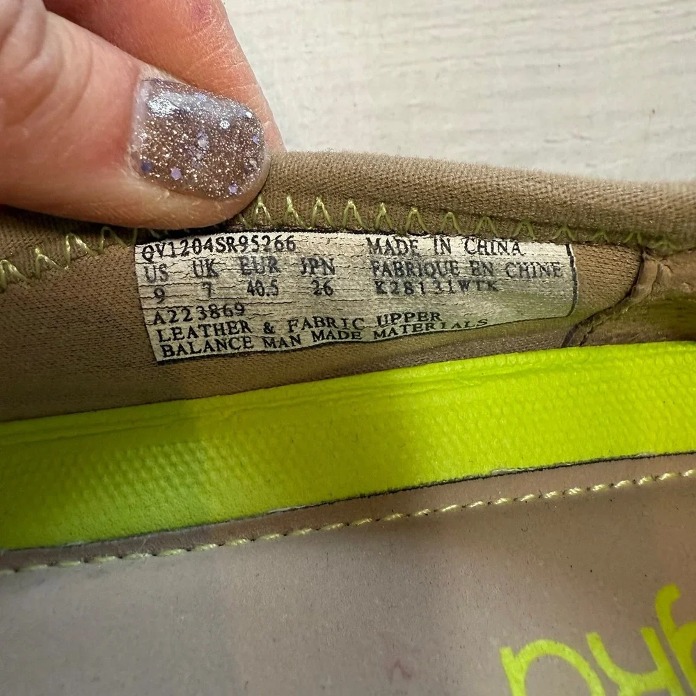 Ryka Women's tan Tensile Ballet‎ Flat Slip-on Comfort Shoes Size 9